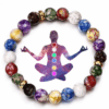 7 Chakra Crystal Bracelets Bulk for Meditation Energy