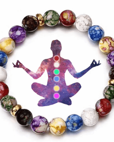 7 Chakra Crystal Bracelets Bulk for Meditation Energy