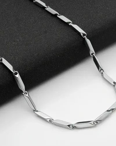 8pcs Stainless Steel Necklaces Set Chain for Men 4