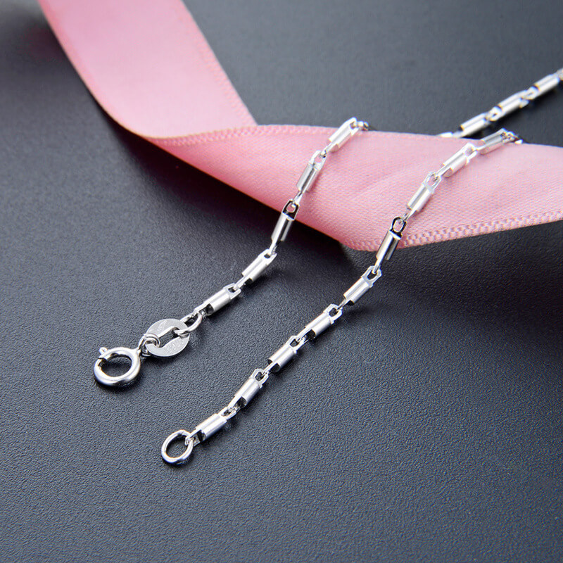 925 Sterling Silver Italian Heshe Chain Wholesale - Görüntü 5