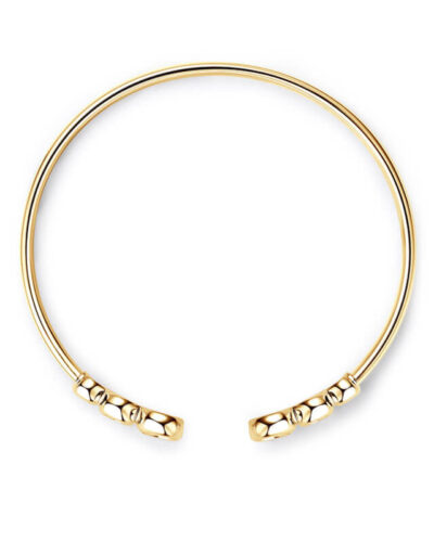 925 Sterling Silver Moissanite Bracelet Gold Color Simple Style