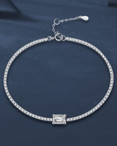 925 Sterling Silver Moissanite Tennis Bracelet Wholesale