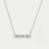 925 Sterling Silver Square Pendant Necklace Wholesale show