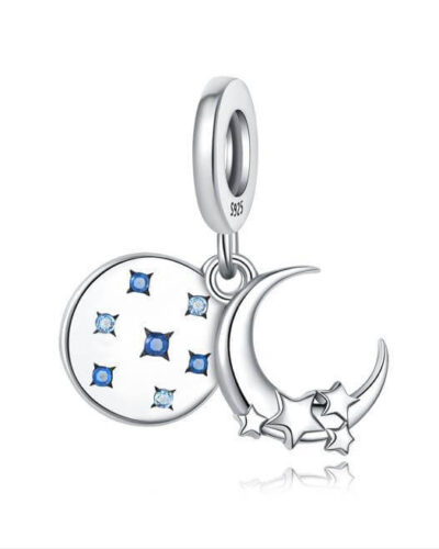925 Sterling Silver Sun and Moon Pendant Wholesale Show I