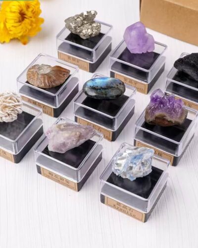 9Pcs Crystal Box Gift Decoration for Kids Adults