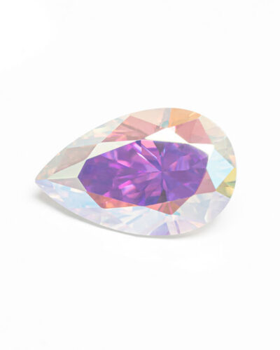 AB Color Pear Cut Moissanite Loose Stones Wholesale