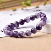 8~10mm Amethyst Wrap Bracelet for Women and Men Bulk