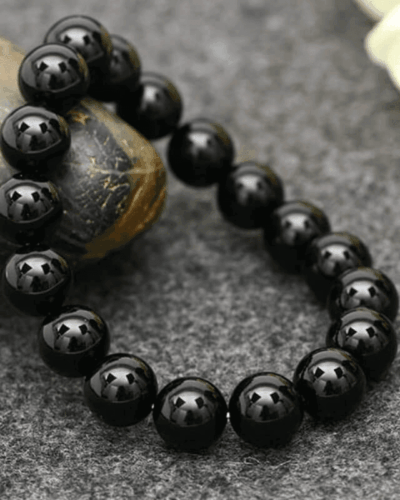 Feng Shui Black Obsidian Wealth Bracelet Bulk