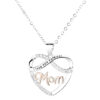 Blessed Mom Sterling Silver Necklace for Mother's Day SHOW