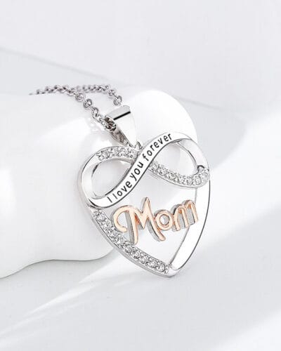 Blessed Mom Sterling Silver Necklace for Mothers Day 6
