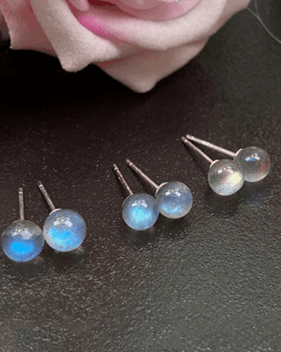 Delicate Raw Rose Quartz Earring for Women Bulk