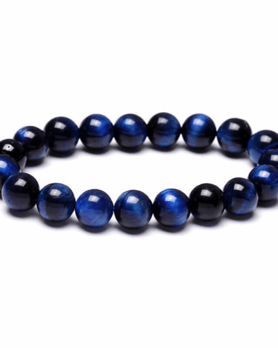 Men's Blue Tiger Eye Bracelet for Energy Wholesale