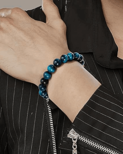 Healing Versatile Blue Tiger Eye Bracelet Bulk