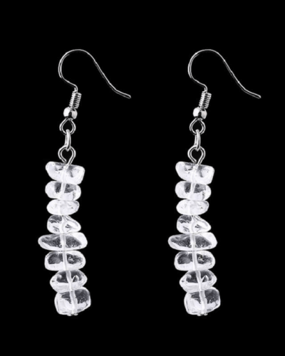 Colorful Chip Stones Crystal Tassel Earrings Bulk