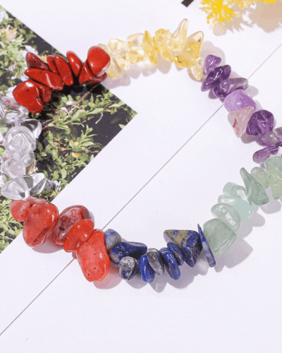 Crystal Chip Bracelet