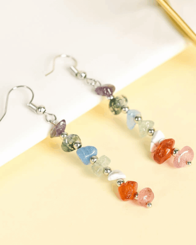 Colorful Crystal Dangle Earrings Bridal Earrings Wholesale
