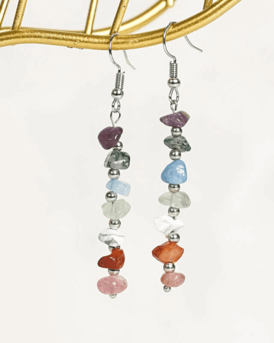 Colorful Crystal Dangle Earrings Bridal Earrings Wholesale
