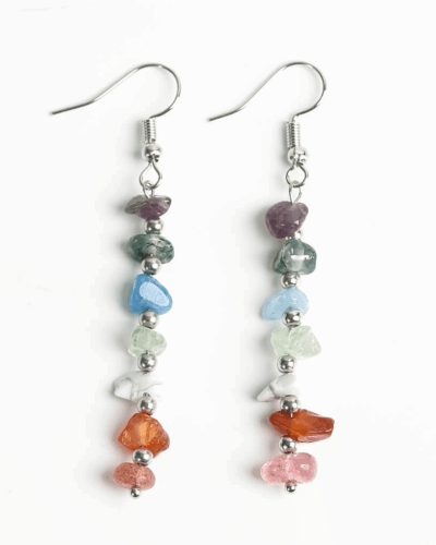 Colorful Crystal Dangle Earrings Bridal Earrings Wholesale