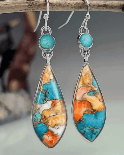 Vintage Crystal Earrings Dangle Boho Style for Women Bulk