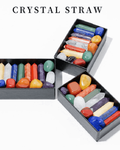 Crystal Tower and Gemstones Crystal Gift Set