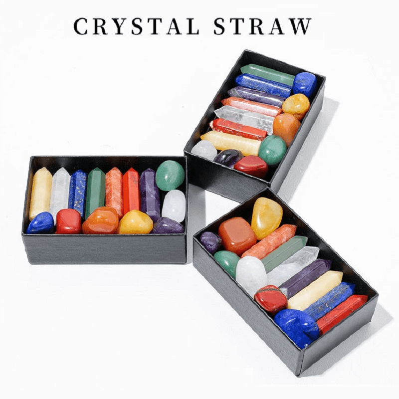 Crystal Tower and Gemstones Crystal Gift Set