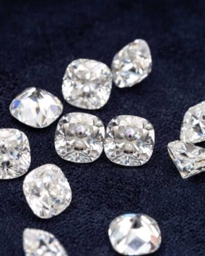 Cushion Cut Moissanite Stones Wholesale 3