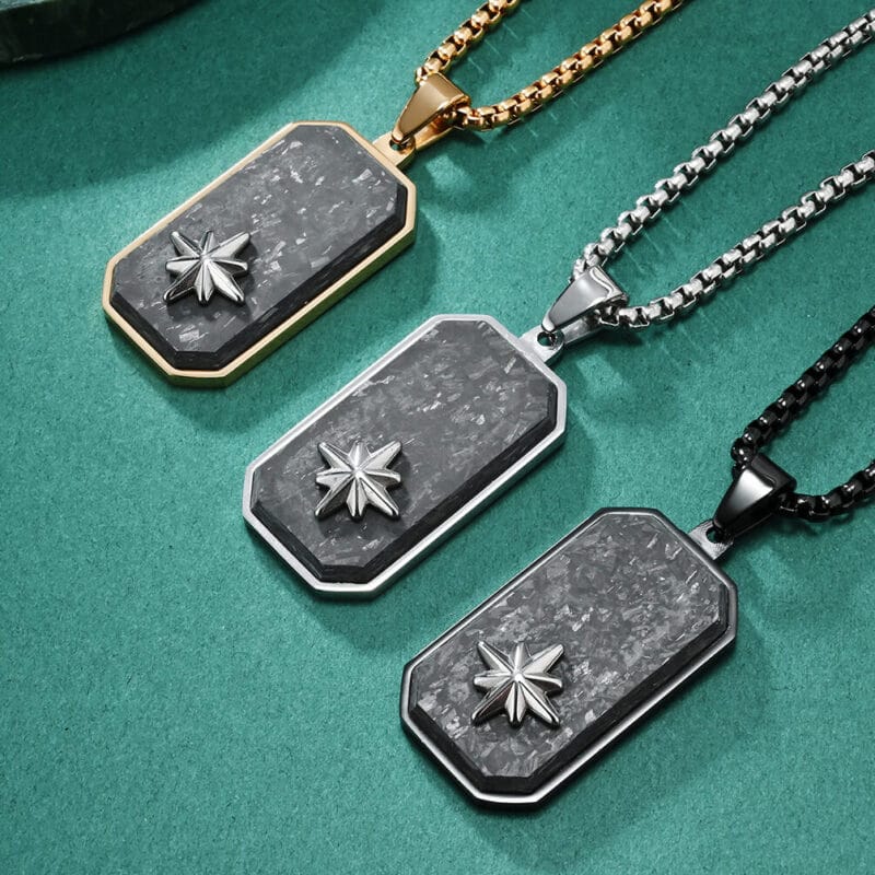 Cut Edge Stainless Dog Tag Chain Military Style 2