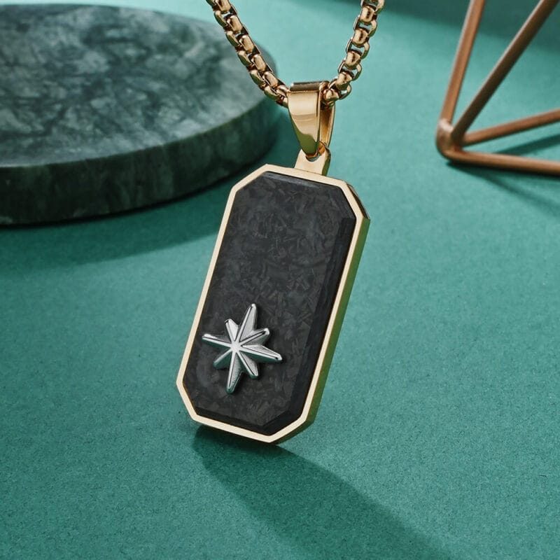 Cut Edge Stainless Dog Tag Chain Military Style 5