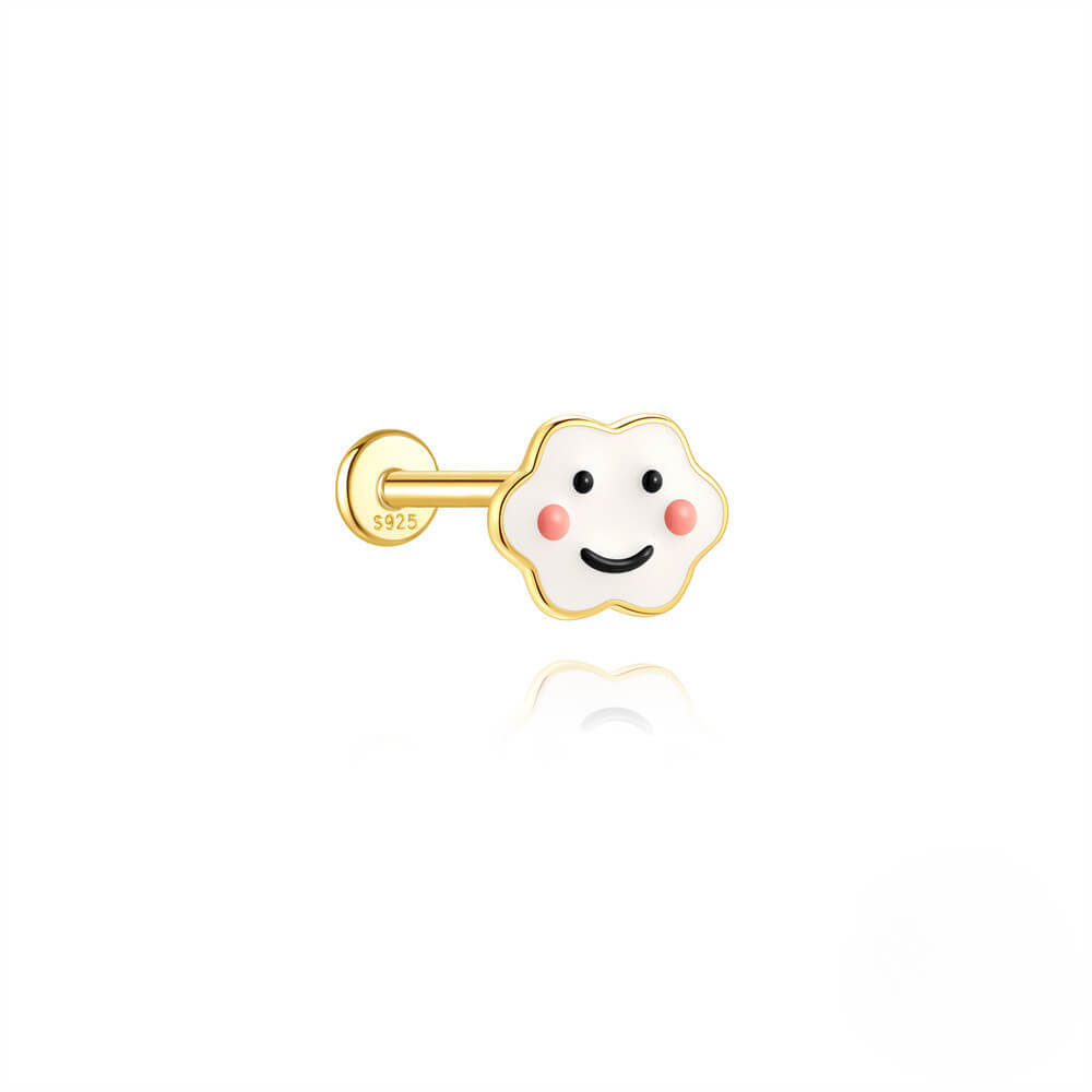 Cute Sterling Silver Turtle Earring Studs Animal Wholesale STYLE 6