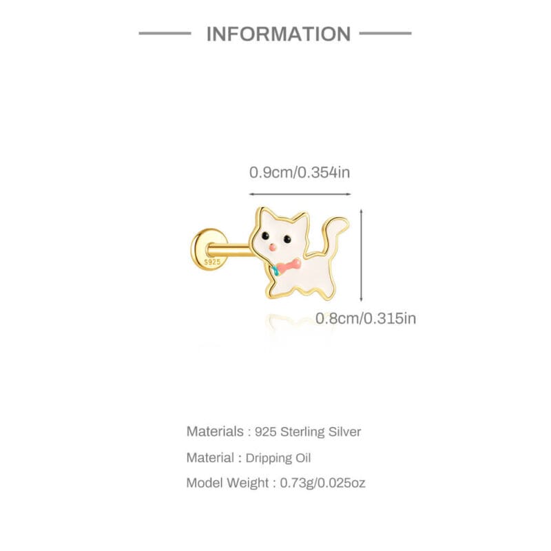 Cute Sterling Silver Turtle Earring Studs Animal Wholesale size 2