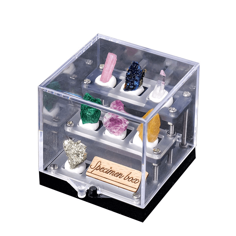 Delicate Natural Crystal Gift Box Specimen Box Bulk