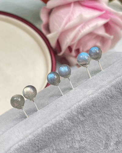 Delicate Raw Rose Quartz Earring for Women Bulk