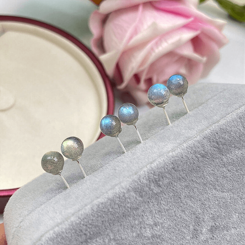 Delicate Raw Rose Quartz Earring for Women Bulk