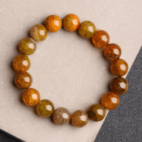High-Purity Green Dragon Vein Agate Bracelet Wholesale