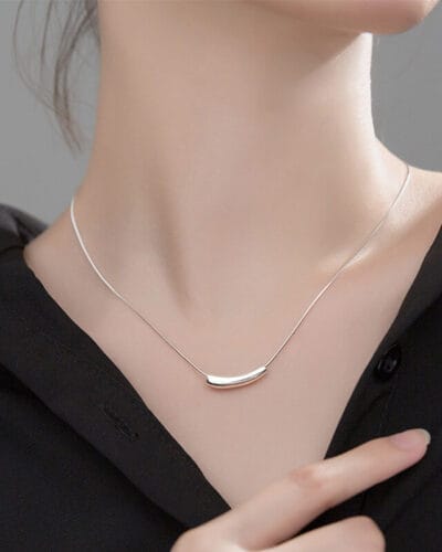 Eggplant 304 S Steel Necklace Chain for Women Wholesale 4
