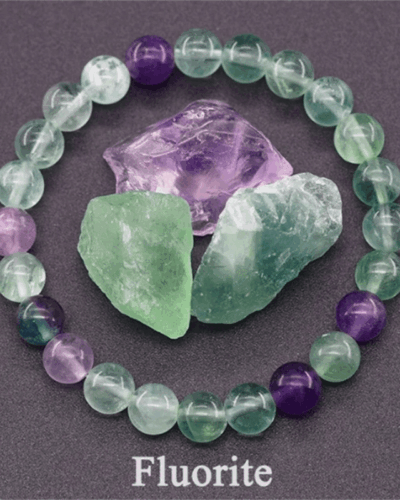 8MM Natural Bead and Crystal Bracelet for Men and Women Wholesale