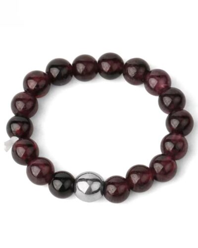 4mm Natural Crystal Bead Rings Adjustable Elastic Ring Unisex Bulk