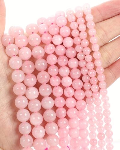 4-12mm Rose Quartz Round Beads​ Wholesale -