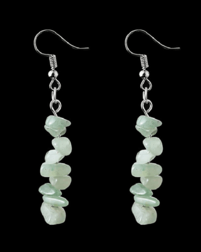 Colorful Chip Stones Crystal Tassel Earrings Bulk