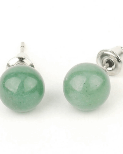 Round Crystal Stud Earrings for Women Wholesale