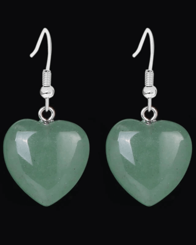 Heart Crystal Drop Earring Valentine's Day Gift for Women Bulk