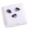 Grey Pear Cut Moissanite Loose Stones Wholesale