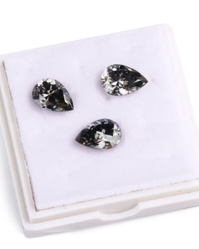 Grey Pear Cut Moissanite Loose Stones Wholesale