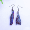 Handmade Bohemian Peacock Blue Tourmaline Earrings Crystal Earrings Bulk