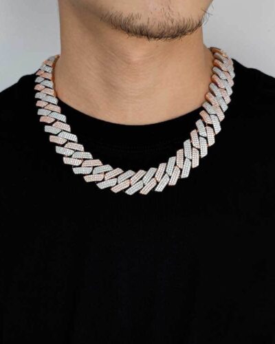 Hip Hop 20mm Cuban Link Chain Diamond Wholesale (2)