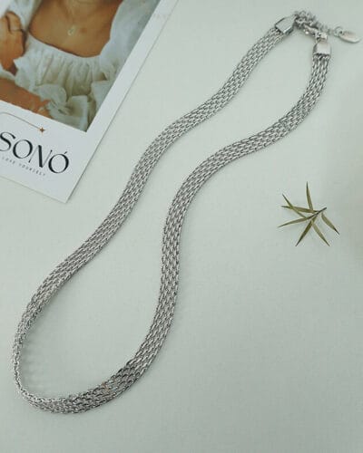 Hollow Out Chain Necklace Stainless Steel Bracelets Wholesale 8