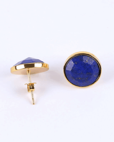 18K Gold Plated Crystal Stud Earrings Stainless Steel Earrings Bulk