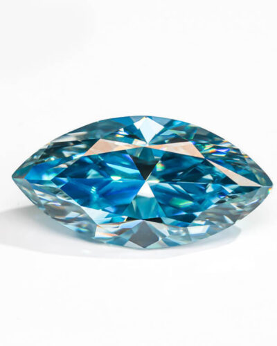 Light Blue Marquise Cut Moissanite Loose Stones