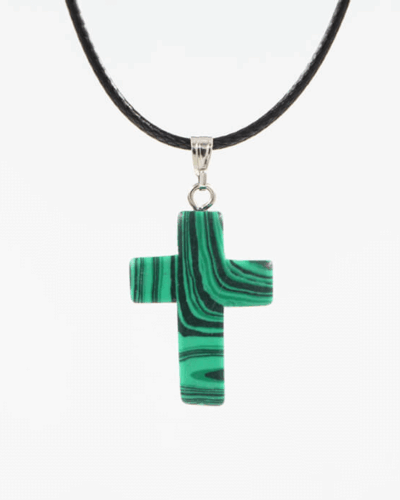 2cm Large Crystal Cross Necklace Unisex Wholesale