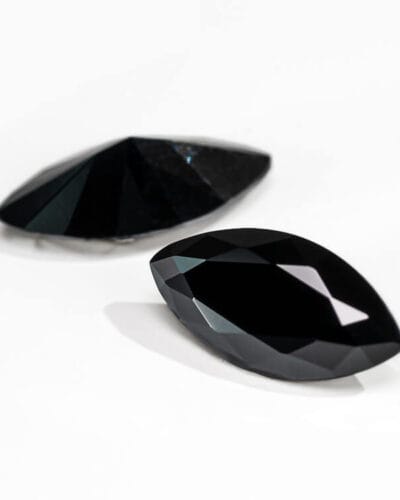 Marquise Cut Black Moissanite Loose Stones